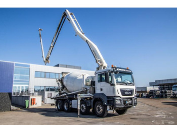 Camion pompe MAN TGS 35.400+PUMI+BOOMIXZ424: photos 2