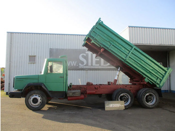 Camion benne Iveco Magirus deutz 260-26, 6x4 , 6 Cylinder water cooled , 3 way tipper , Spring suspension: photos 5