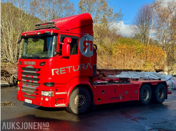 Camion ampliroll SCANIA R