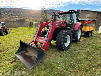 2019 CASE IH Maxxum 145 traktor med frontlaster / 40 km.t / 1354 timer - crédit-bail 2019 CASE IH Maxxum 145 traktor med frontlaster / 40 km.t / 1354 timer: photos 1