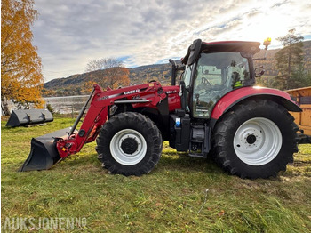 2019 CASE IH Maxxum 145 traktor med frontlaster / 40 km.t / 1354 timer - crédit-bail 2019 CASE IH Maxxum 145 traktor med frontlaster / 40 km.t / 1354 timer: photos 2