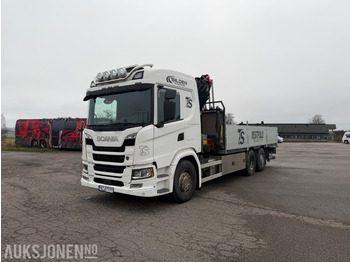 Camion grue SCANIA G