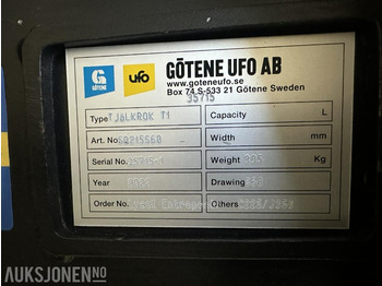 Accessoire pour Engins de chantier UBRUKT Götene Rippertann S60: photos 5