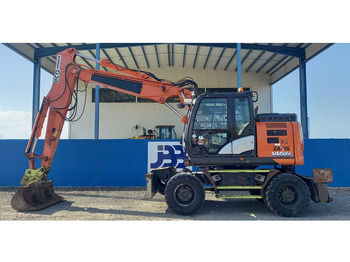 Pelle sur pneus HITACHI ZX145W
