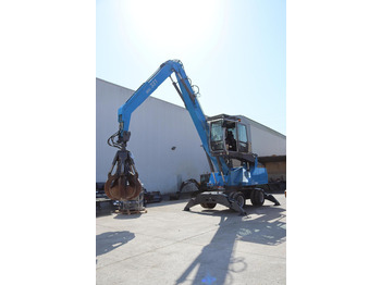 Pelle sur pneus TEREX