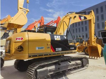 Pelle sur chenille Japan caterpillar used hydraulic tracked excavator 320D cat 20 ton 320DL for sale: photos 3