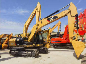 Pelle sur chenille Japan caterpillar used hydraulic tracked excavator 320D cat 20 ton 320DL for sale: photos 4
