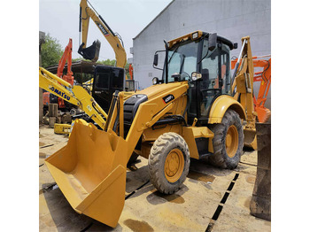 Tractopelle Second hand with good condition cat 420f backhoe loader 4x4 caterpillar 420f backhoe loaders in stock in shanghai yard: photos 3
