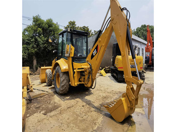 Tractopelle Second hand with good condition cat 420f backhoe loader 4x4 caterpillar 420f backhoe loaders in stock in shanghai yard: photos 2