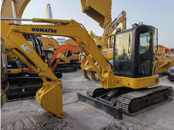 Mini pelle Secondhand Machinery Crawler Digger good performance Komatsu Used Excavator PC55MR for sale: photos 5