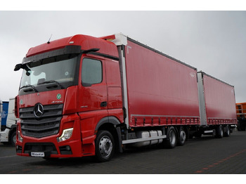 Camion à rideaux coulissants MERCEDES-BENZ Actros 2545
