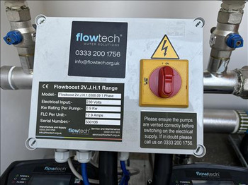 Machine agroalimentaire Flowtech Flowboost 2V JH1 Water pump: photos 4