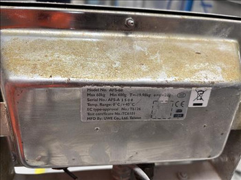 Machine agroalimentaire UWE AFS60 Platform scale: photos 3 Machine agroalimentaire UWE AFS60 Platform scale: photos 3