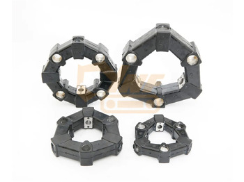Embrayage et pièces neuf YNF Factory Wholesale Flexible Rubber Coupling CF-A For Excavator Air Compressor Connecting Glue Assembly: photos 4