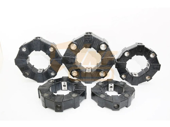 Embrayage et pièces neuf YNF Factory Wholesale Flexible Rubber Coupling CF-A For Excavator Air Compressor Connecting Glue Assembly: photos 3