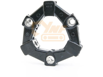 Embrayage et pièces pour Pelle Ynf 4393115 Hydraulic Pump Flexible Rubber Coupling Size 16A 16As For Excavator Pc30 Pc35-5 Pc35-8 Pc40 Ex55 Zax55: photos 5