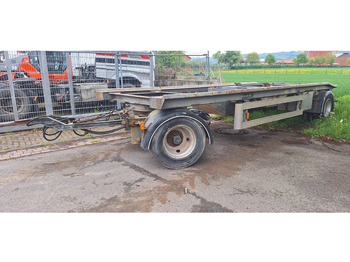 Remorque porte-conteneur/ Caisse mobile HÜFFERMANN