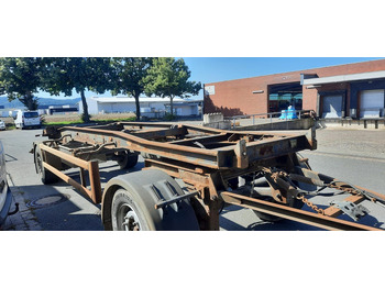 Remorque porte-conteneur/ Caisse mobile HÜFFERMANN