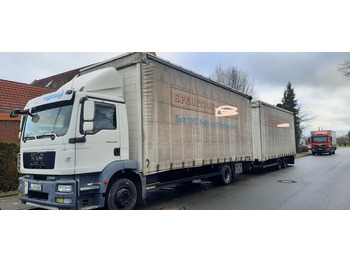 Camion à rideaux coulissants MAN TGM 12.250