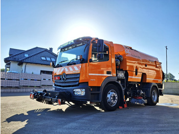Balayeuse de voirie MERCEDES-BENZ Atego 1523 Zamiatarka Kehrmaschine BUCHER CityFant 6000 Euro 6 PM10 L/R Rura Do Liści: photos 2