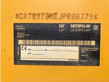 Chargeuse sur pneus CATERPILLAR 972M