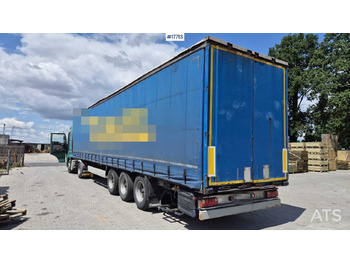 Semi-remorque rideaux coulissants KRONE SD