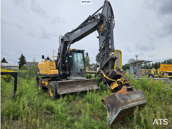 Pelle sur pneus VOLVO EW160C