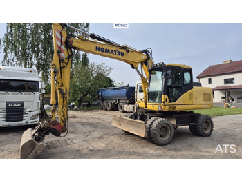 Pelle sur pneus KOMATSU PW160
