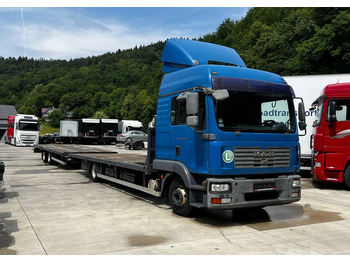 Camion plateau MAN TGM 12.240 // 2008 Rok // Euro 5 // + Przyczepa Konar 2 osie // 7.7+7.7 //: photos 2