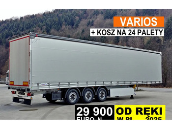 Semi-remorque rideaux coulissants SCHMITZ VARIOS