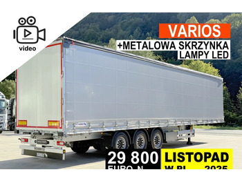 Semi-remorque rideaux coulissants SCHMITZ VARIOS