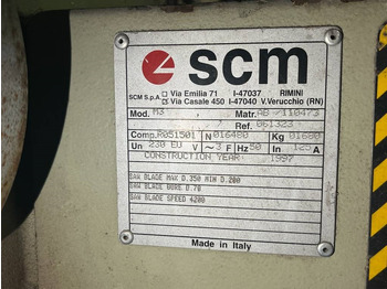 Machine à bois Annet SCM M3 Automatic multiblade rip saw: photos 5