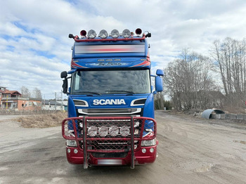 Camion grumier Scania R 730 6x4 Jonsered J1088S: photos 3