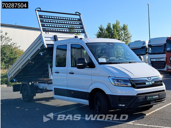 Utilitaire benne neuf MAN TGE 3.180 Neu! Dreiseitenkipper Automatik 2025 Facelift 180PS AHK LED Klima Tempomat Navi ACC Euro6 Kieper 3m3 A/C Towbar Cruise control: photos 3