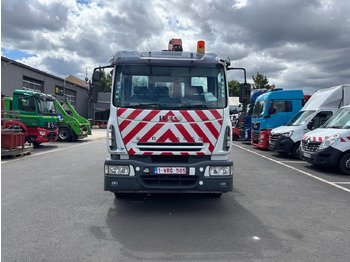 Camion benne, Camion grue Iveco Eurocargo ML120E21 /Kipper/ Kran/ kein Brief!: photos 4