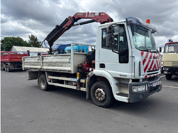 Camion benne, Camion grue Iveco Eurocargo ML120E21 /Kipper/ Kran/ kein Brief!: photos 2