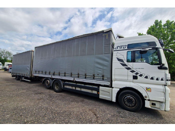 Camion à rideaux coulissants MAN TGX