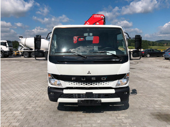 Camion benne, Camion grue FUSO CANTER 9C18 mit FASSI F65B: photos 2