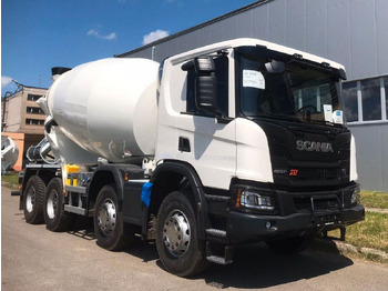 Camion malaxeur SCANIA P