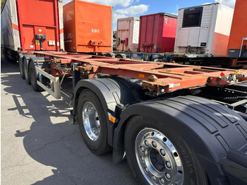 Semi-remorque porte-conteneur/ Caisse mobile DESOT 3 x containerchassis 20-30ft: photos 2
