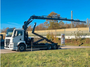 MAN TGS 26.470 6x2 Abrollkipper + Kran Hiab 228-6 - crédit-bail MAN TGS 26.470 6x2 Abrollkipper + Kran Hiab 228-6: photos 2