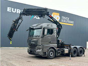 Camion grue MAN TGX 26.580