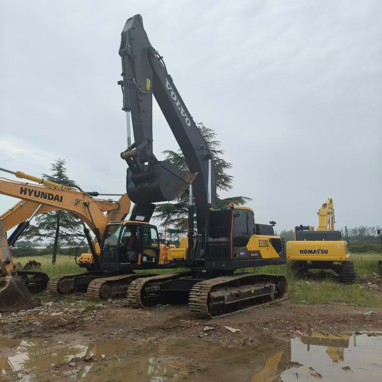 Pelle sur chenille VOLVO EC350DL: photos 3