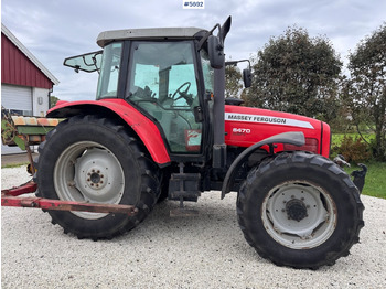 Tracteur agricole MASSEY FERGUSON 6470
