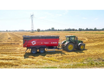 Remorque agricole neuf Metal-Fach Przyczepa skorupowa tandem T935/1 – 18t: photos 3