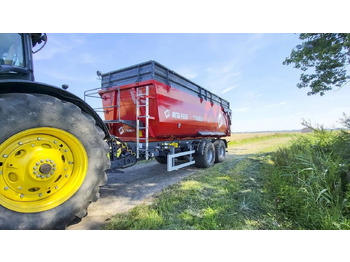 Remorque agricole neuf Metal-Fach Przyczepa skorupowa tandem T935/1 – 18t: photos 5