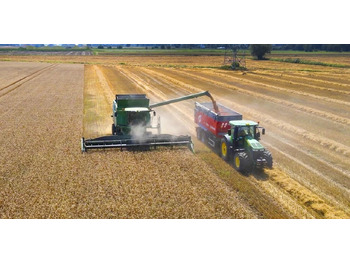 Remorque agricole neuf Metal-Fach Przyczepa skorupowa tandem T935/1 – 18t: photos 2