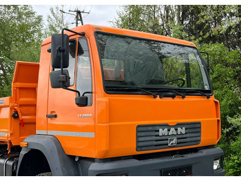Camion benne MAN * LE 280 B * MAN * 4x4 * Kiper Wywrotka x3 * Meiller * Sprowadzony * Stan Perfekcyjny *: photos 4