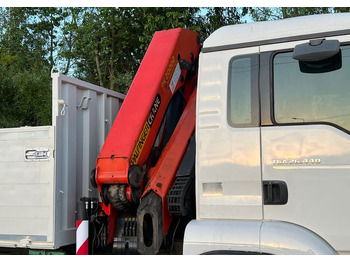 Camion grue, Camion plateau MAN * TGA 26-440 * 4x6 Hydrodrive * HDS Palfinger PK 20002 * Bardzo Dobry Stan: photos 3