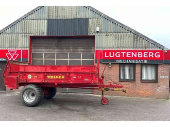 Welger LS 300 mestverspreider, mestwagen, meststrooier, vaste mest, mestverwerking - crédit-bail Welger LS 300 mestverspreider, mestwagen, meststrooier, vaste mest, mestverwerking: photos 1